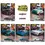 Thumbnail: 96-100 Hot Wheels Premium Boulevard 5 Card Set Skyline R32 Supra Mitsubishi