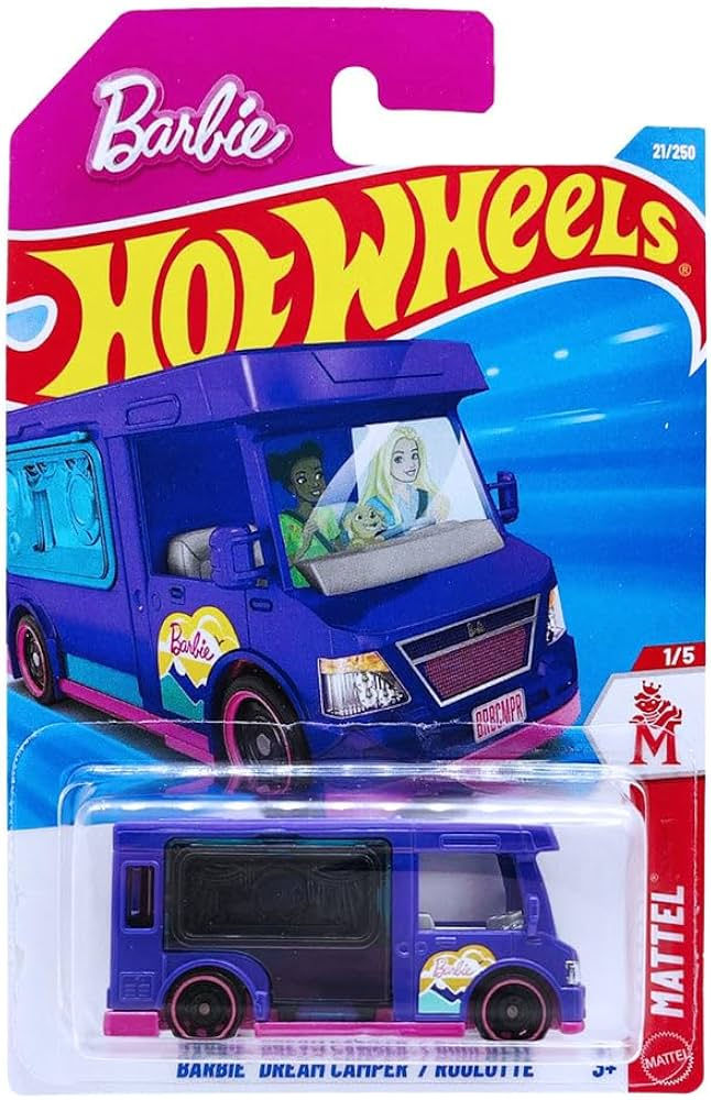 Barbie Dream Camper 21/250 Mattel 1/5 Hot Wheels Mattel