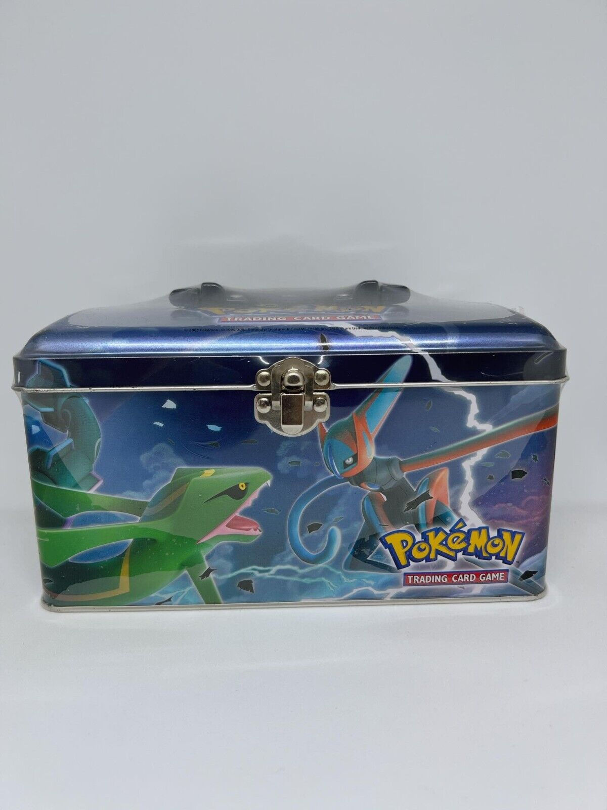 2005 Pokemon TCG EX Collector's Carry Tin Factory Sealed New Deoxys