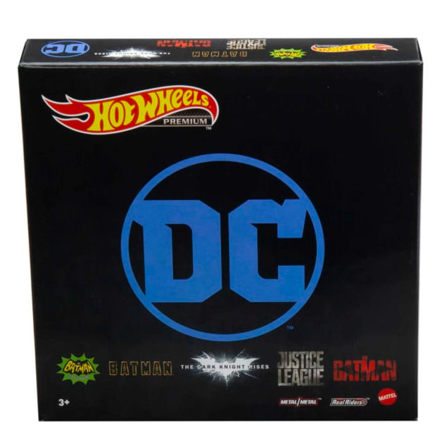 Thumbnail: Batman Batmobile 5 Pack Premium Car Bundle Container Hot Wheels Premium