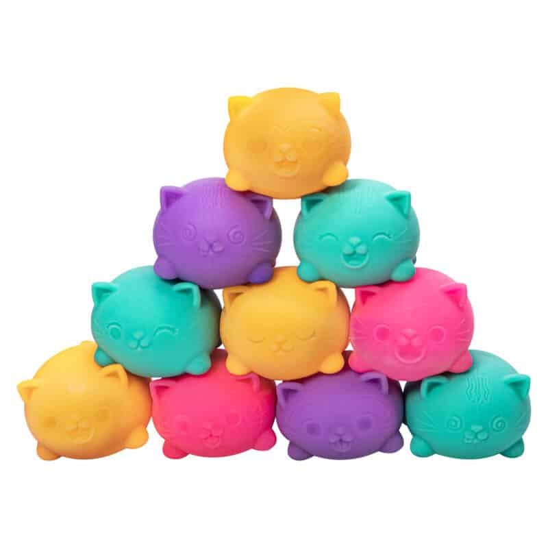 Thumbnail: NeeDoh® Teenie Cool Cats 3 Pack Nee Doh