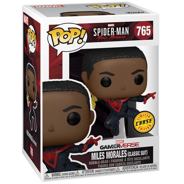 Miles Morales 765 Spider-Man Marvel - Funko Pop! Vinyl Figure Chase Edition