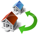 Two house trade logo for our worldwide shipping.