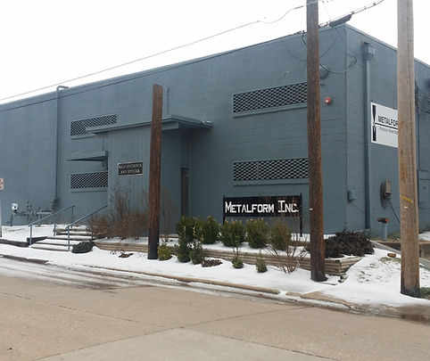 Picture of the front of Metalform Incorporated
