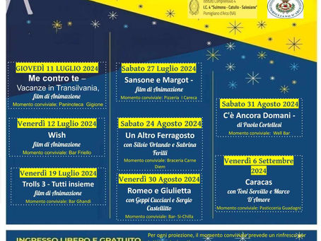 Cinema Sotto le Stelle a Pomigliano d'Arco: La Magia del Cinema all'Aperto"