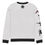 Thumbnail: Drama Club Brand Knit Crew Neck Sweater-White-Large Logo