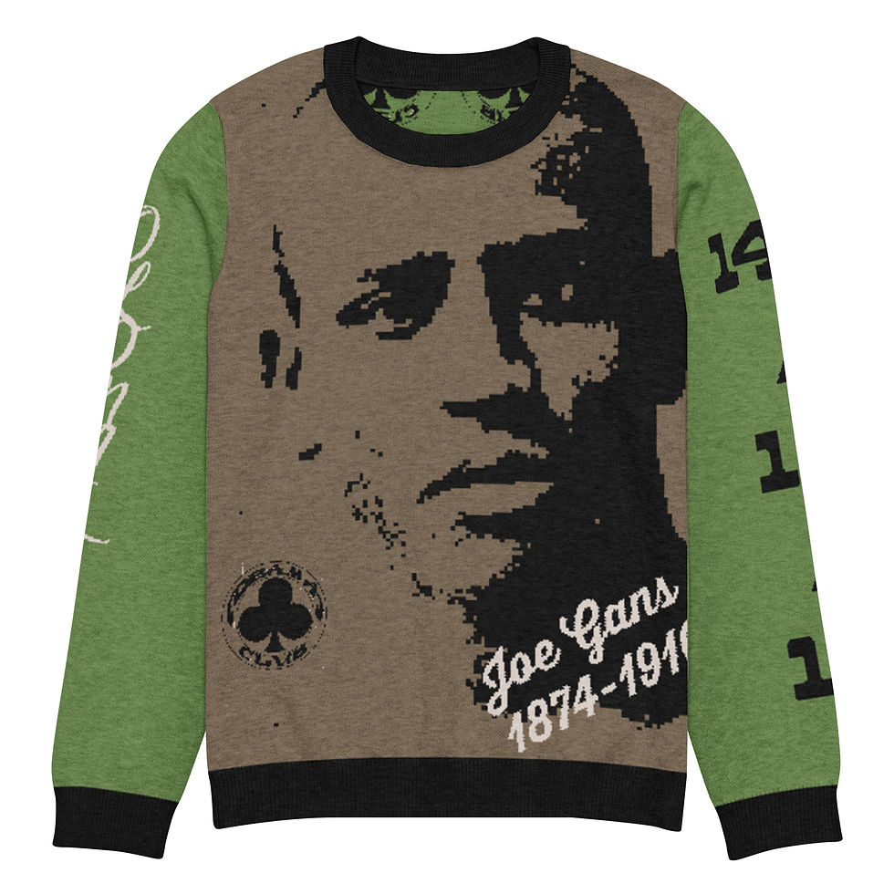 Thumbnail: Drama Club Brand "Joe Gans" Commemorative Knit Sweater