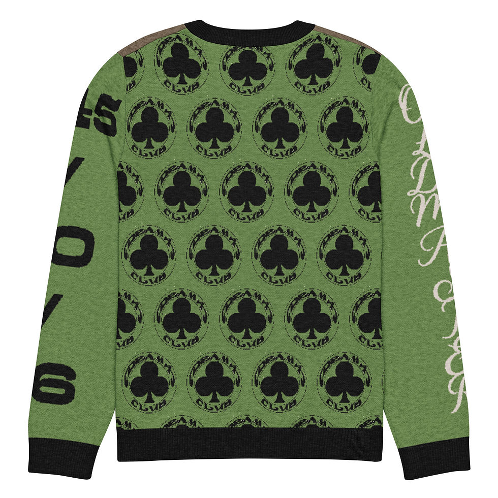 Thumbnail: Drama Club Brand "Joe Gans" Commemorative Knit Sweater