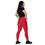 Thumbnail: Drama Club Brand Life Guard Red Leggings