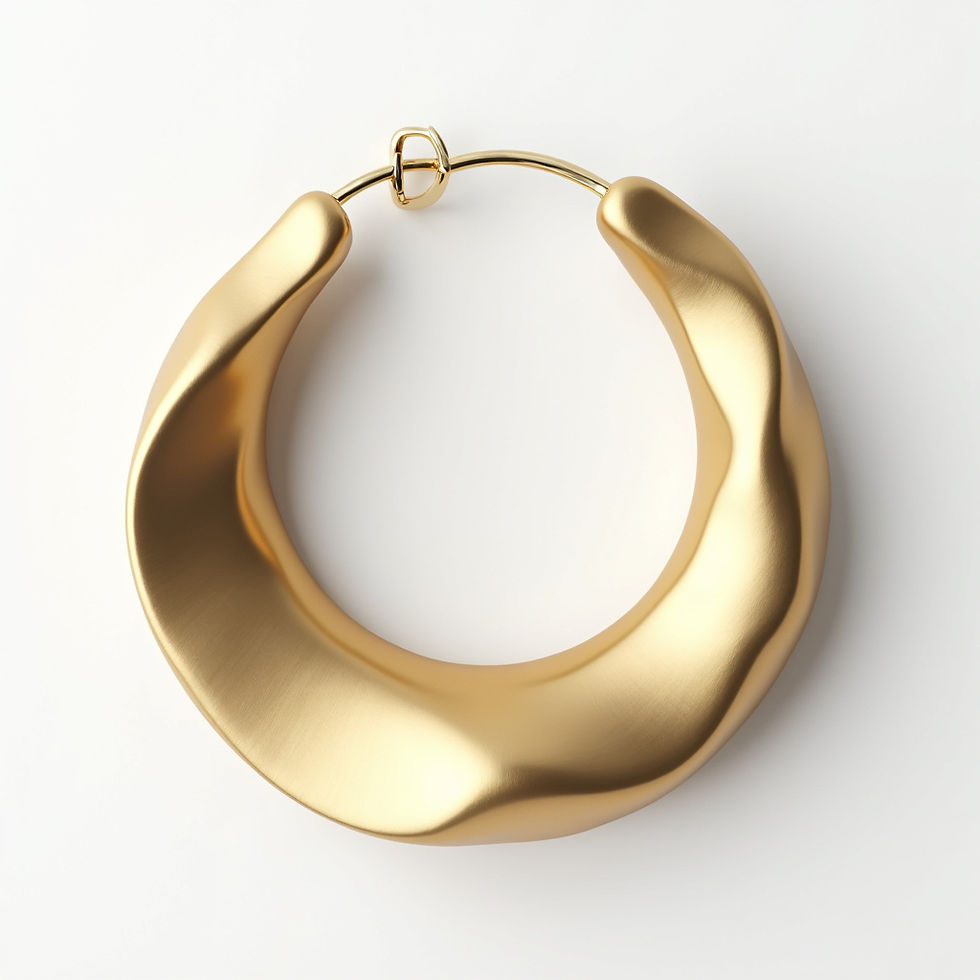 Sculptural Hoop