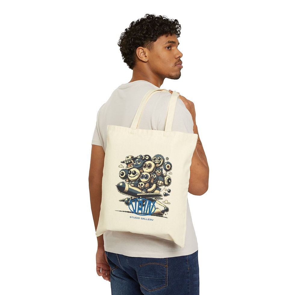 Thumbnail: Coat bag, cartoon people