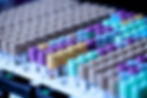 Rows of single dose vials