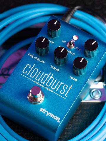 Ревербератор Strymon Cloudburst - новая «примочка» для вашего педалборда.
