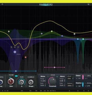 Three-Body Technology Kirchhoff-EQ позиционируется как мощный конкурент популярному FabFilter Pro-Q.