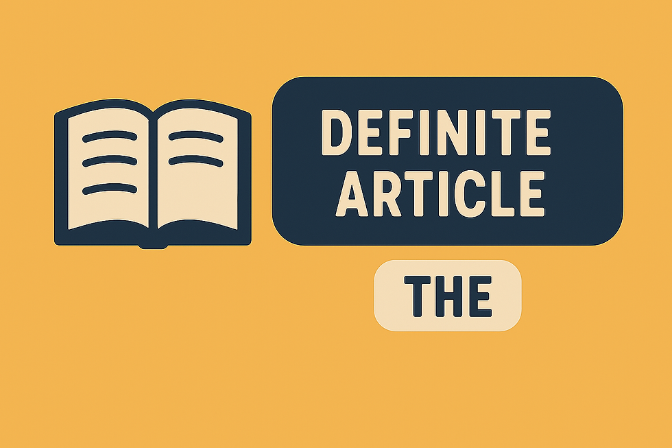 Definite article