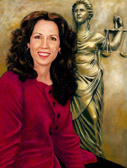 Diana Santa Maria. Images of Justice, Law, Portrait, Federal court,