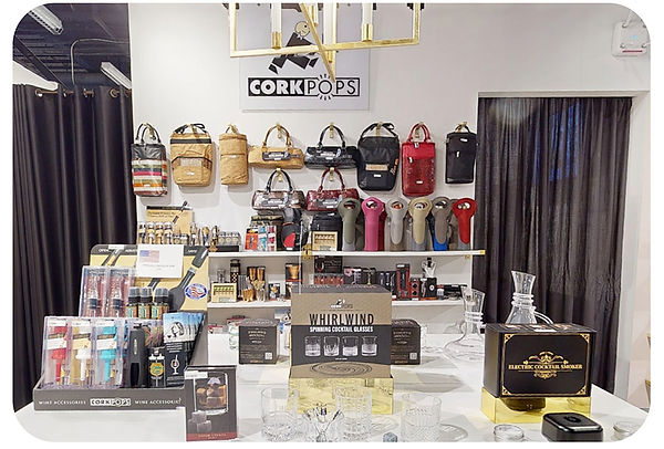 Cork Pops Las Vegas Showroom
