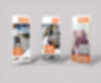 Vertical banners for Unchained Movement