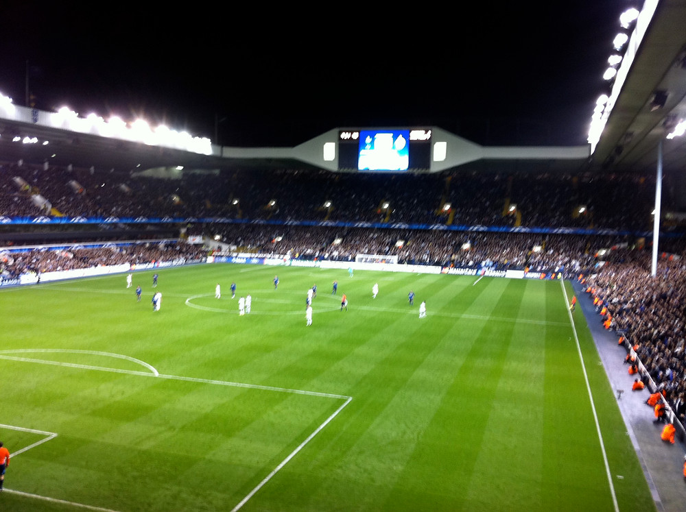 MAtch day at White Hart Lane