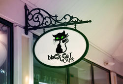 Logo Black cat