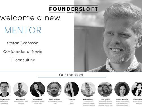 New mentor to Founders Loft