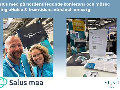 Salus mea på nordens ledande konferens och mässa kring eHälsa & framtidens vård och omsorg