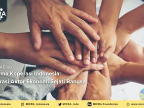 Reforma Koperasi Indonesia: Koperasi Aktor Ekonomi Sejati Bangsa (bagian 1)