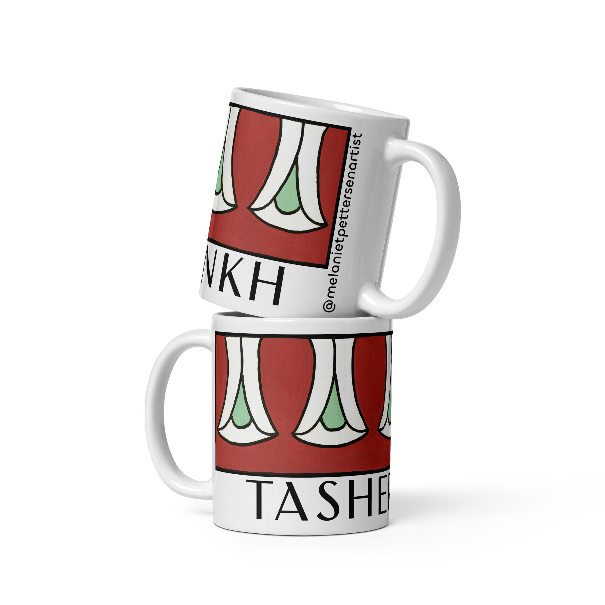 TASH BUD White Mug