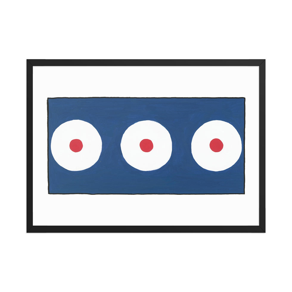 Thumbnail: HAWARA SUN 3 - Framed Print