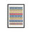Thumbnail: MM HAWARA 7Reg Framed LRG Print