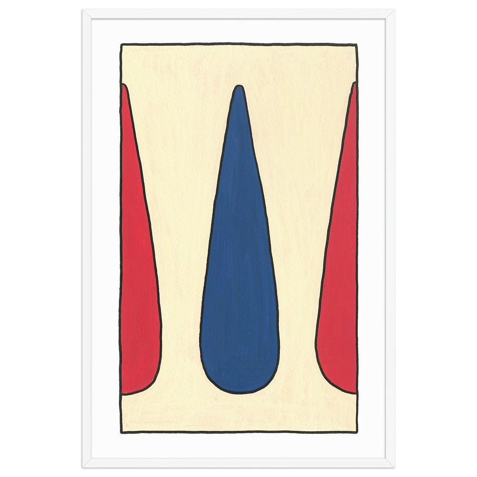 Thumbnail: HAWARA SEED/DROPLET - Framed Print
