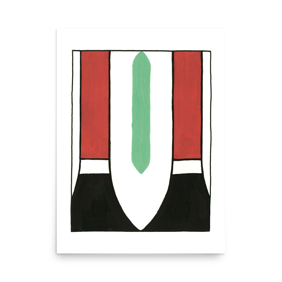 Thumbnail: TASHERIANKH FEATHER - Print