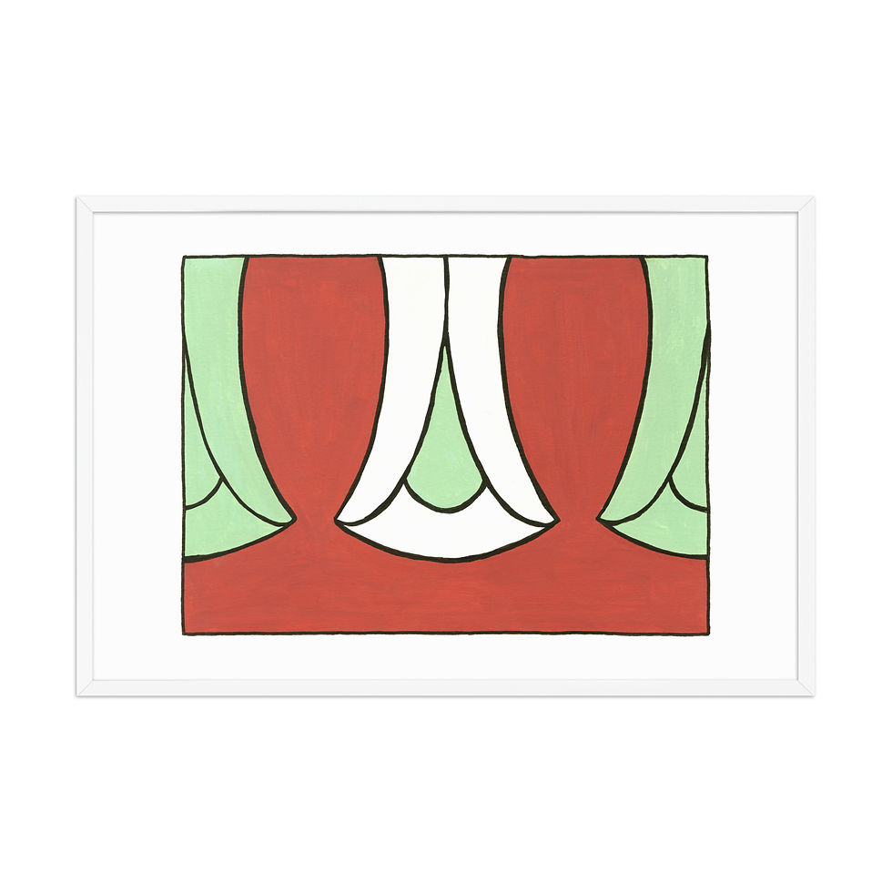 Thumbnail: TASHERIANKH BUDS - Framed Print
