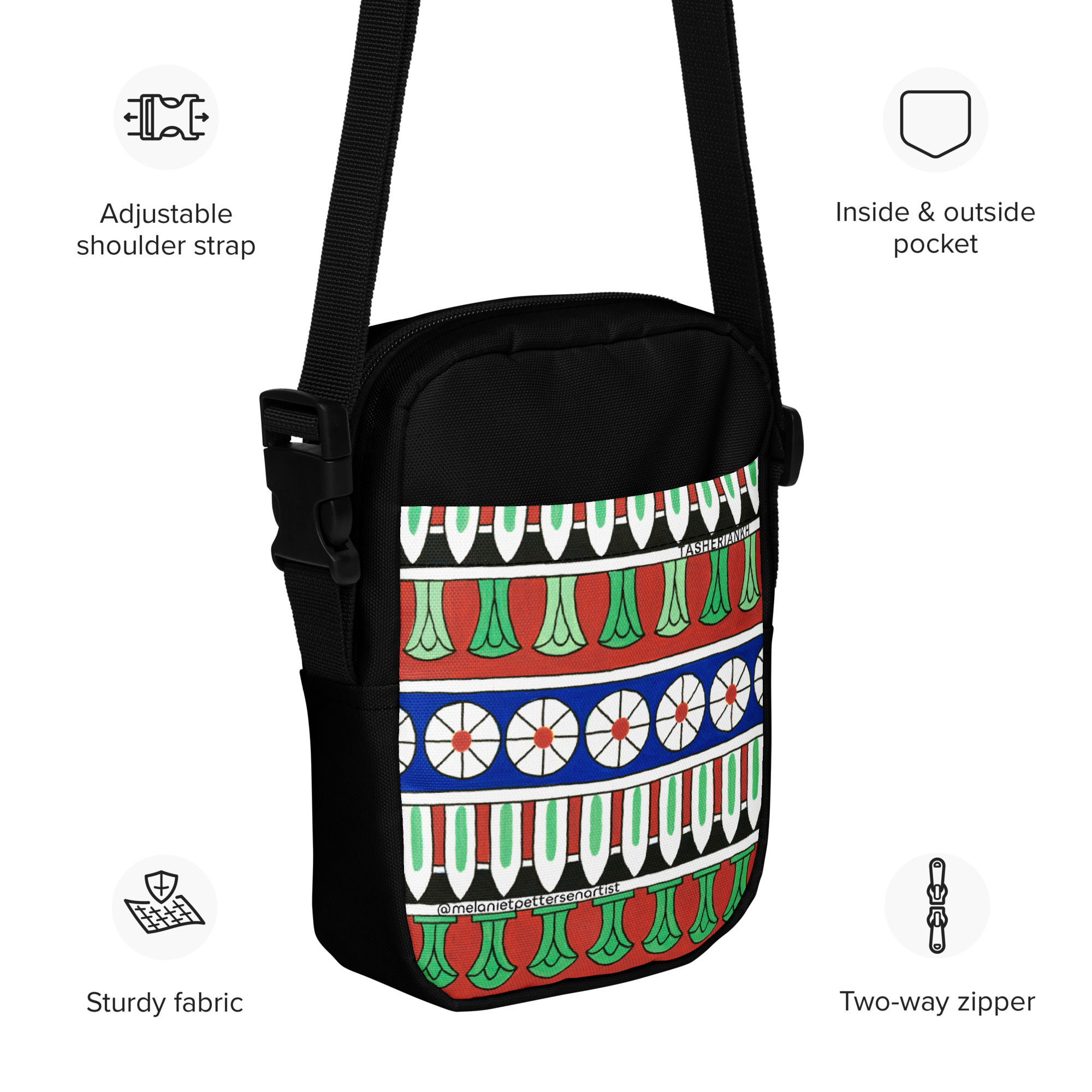 MM TASH Crossbody Bag BLK