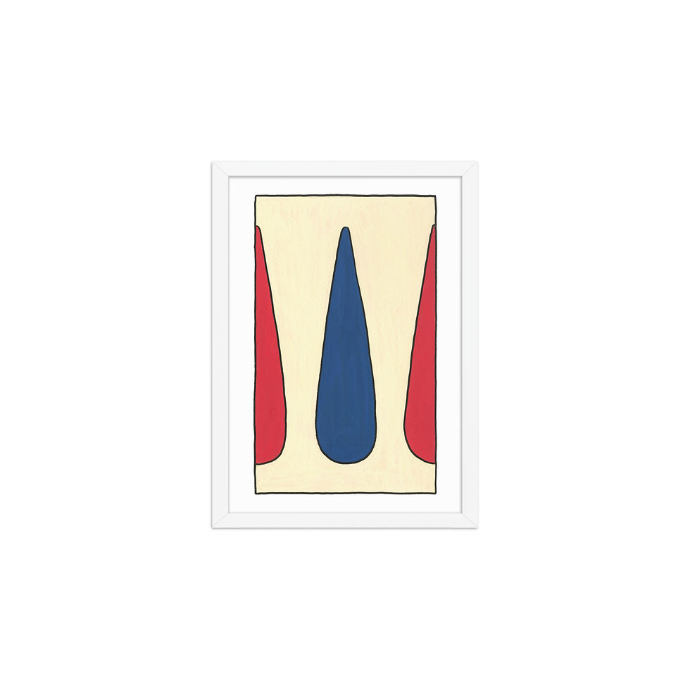 Thumbnail: HAWARA SEED/DROPLET - Framed Print