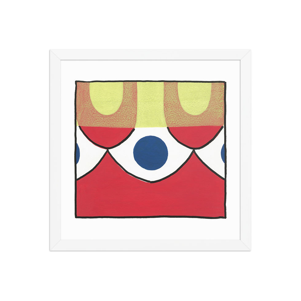 Thumbnail: HAWARA FEATHER - Framed Print