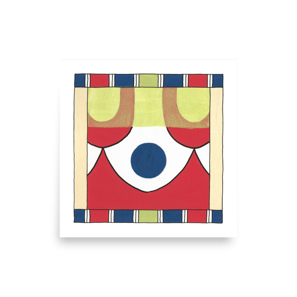 MM HAWARA PEACOCK BDR Print