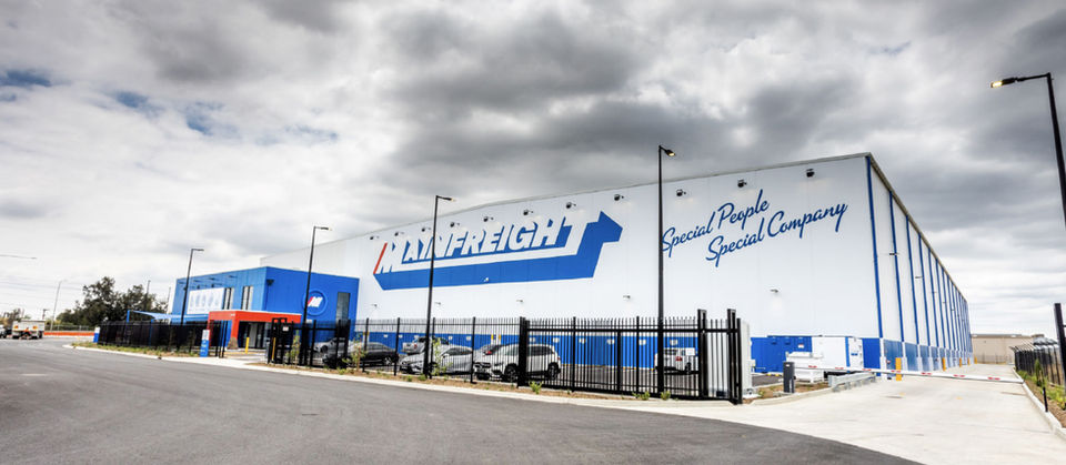 Mainfreight Regency Park internal and external industrial painting works