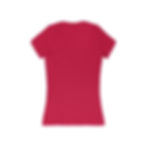 Thumbnail: Women's Jersey Short Sleeve Deep V-Neck Tee