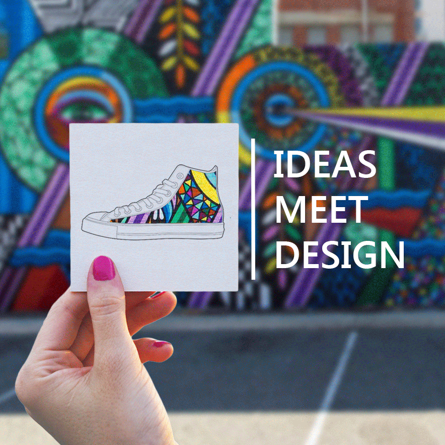 Ad campaign "Ideas meet design"