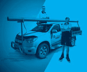 Laser plumbing and electrical animated html5 ad