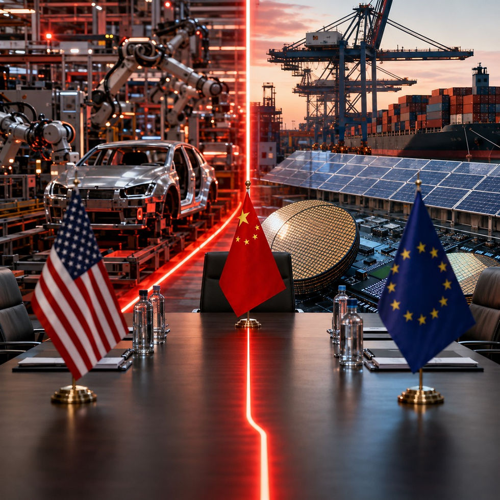 China fija sus límites ante Estados Unidos y Europa: su modelo económico no está en negociación