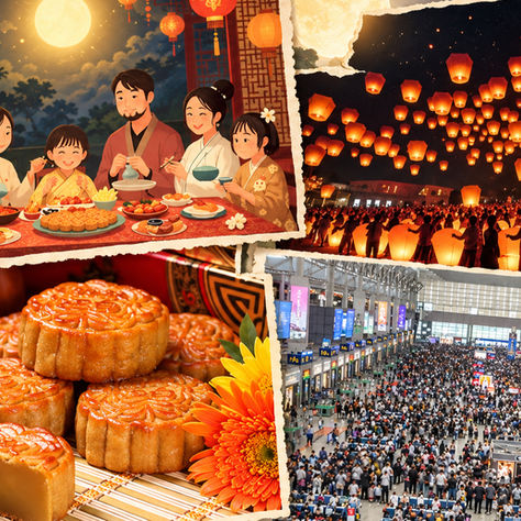 ¿Cómo celebran hoy los chinos el Festival de Medio Otoño? De las reuniones familiares a los viajes y el consumo