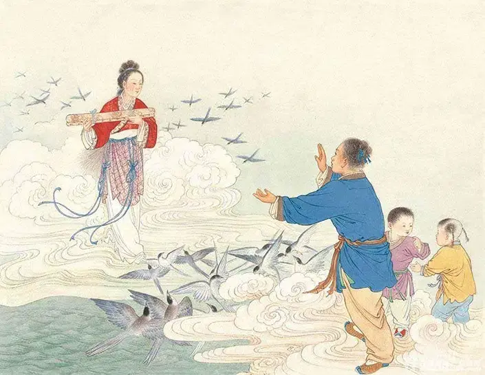 Hoy, Qixi es conocido como el Día de San Valentín chino, aunque antiguamente estaba vinculado con el tejido, la sabiduría y los deseos de un futuro feliz.