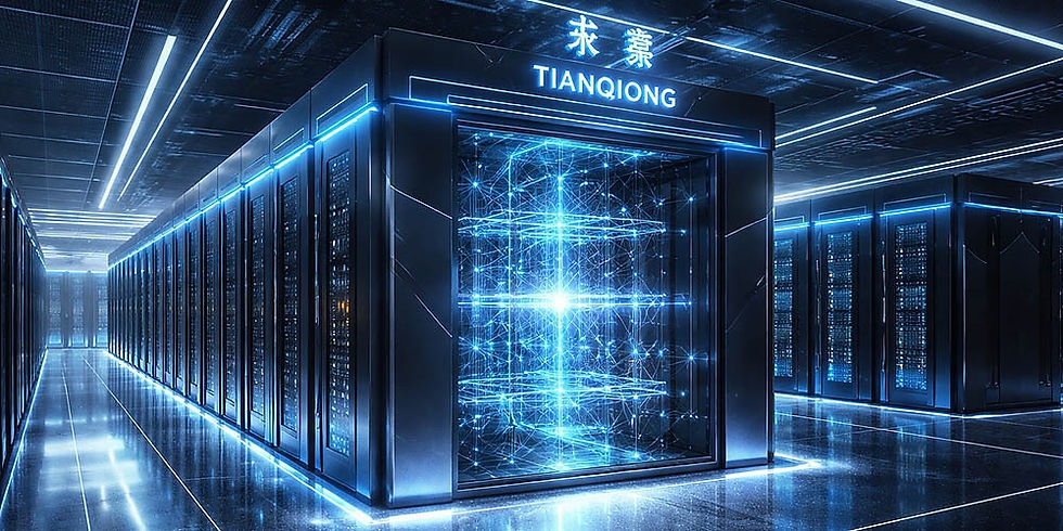 China presenta "Tianqiong": la supercomputadora que promete revolucionar la investigación científica con IA