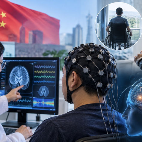 China unifica estándares para interfaces cerebro-computadora y acelera su uso médico