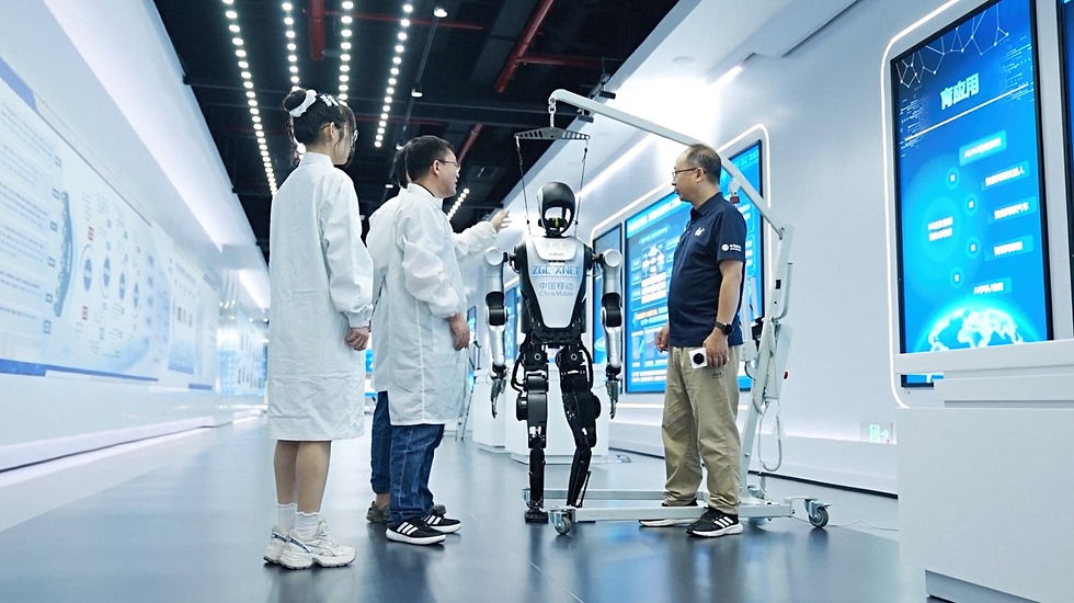 China prueba el 6G para crear robots más inteligentes, ligeros y económicos