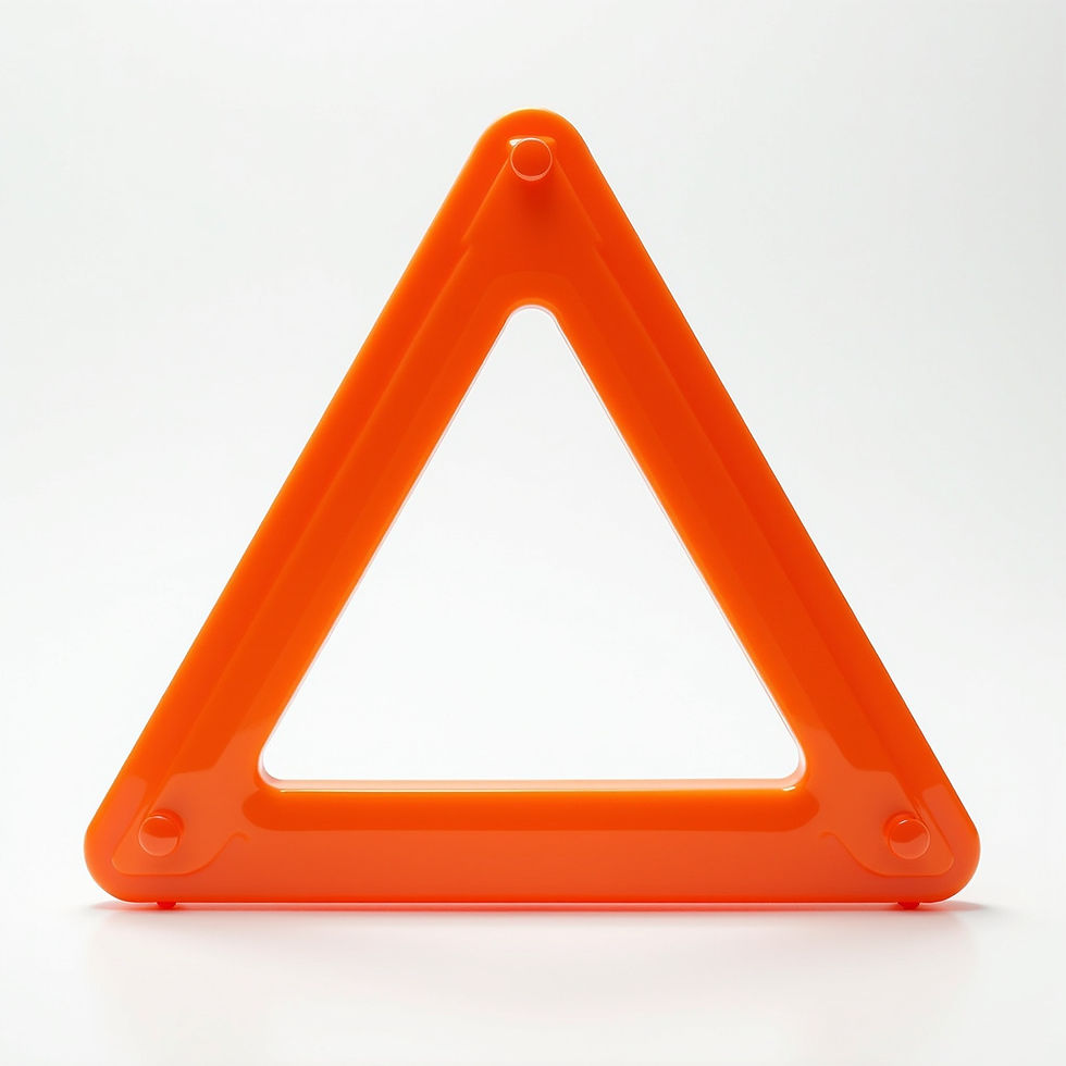 Compact Warning Triangle