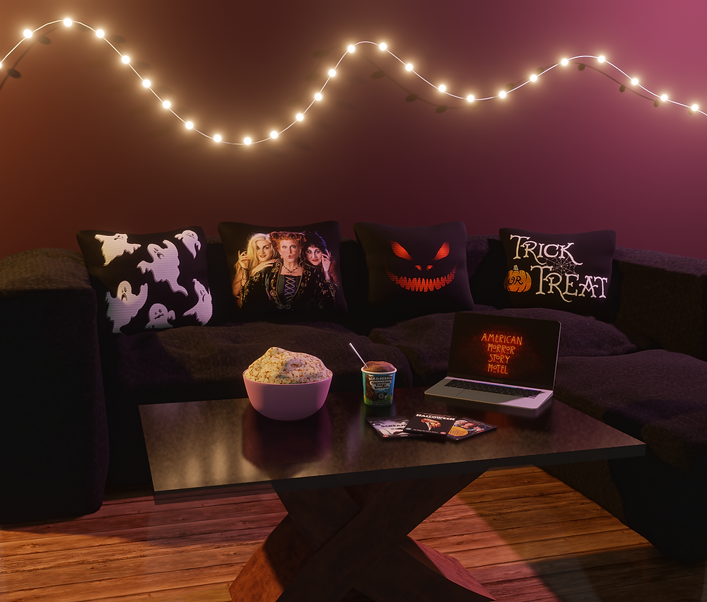 Horror Set Design Horror Movie Night Set