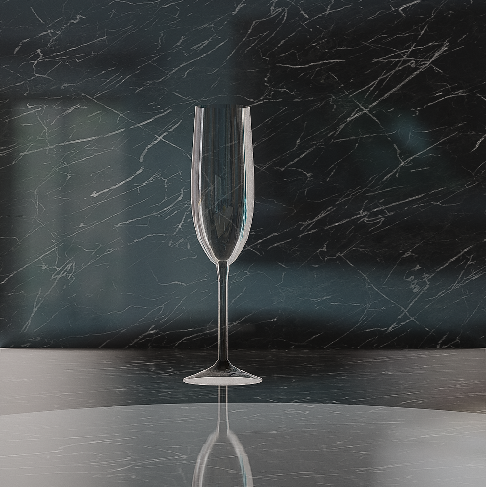 Miniatura: Blender Drinking Glasses Set – 11 Models | Wine, Champagne & Tumblers